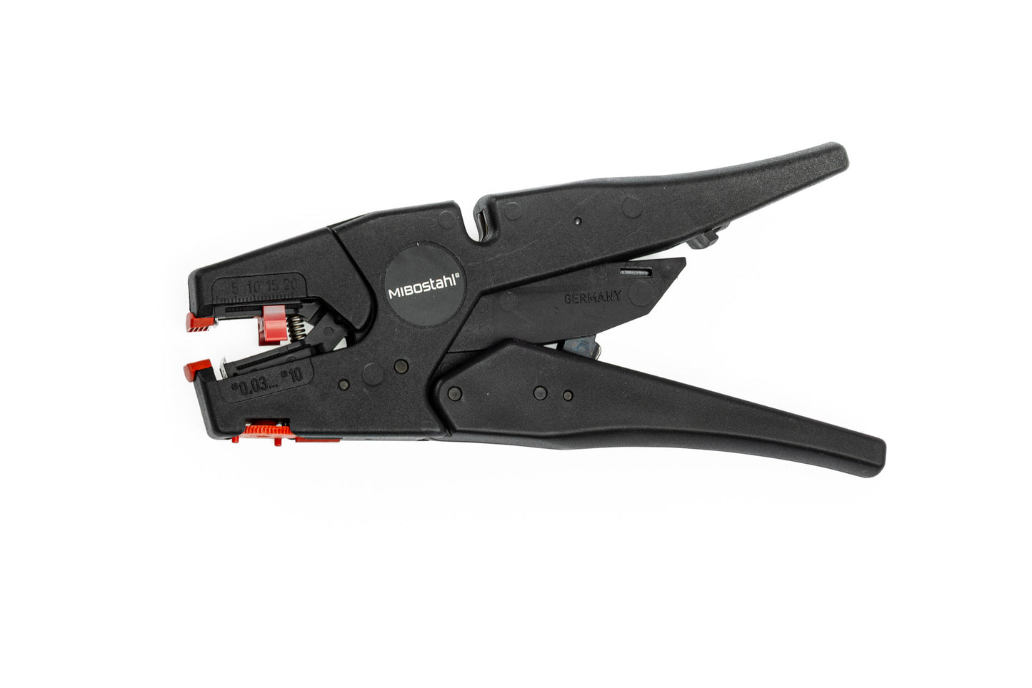 90602004 mibo-strip 02 Automatische Abisolierzange 0,03 - 10 mm², mit Feineinstellung